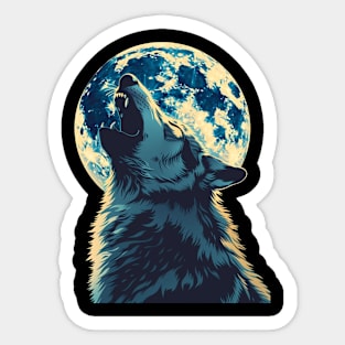 Wolf Intriguing Instincts Sticker